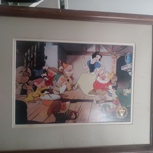 1994 original disney lithograph